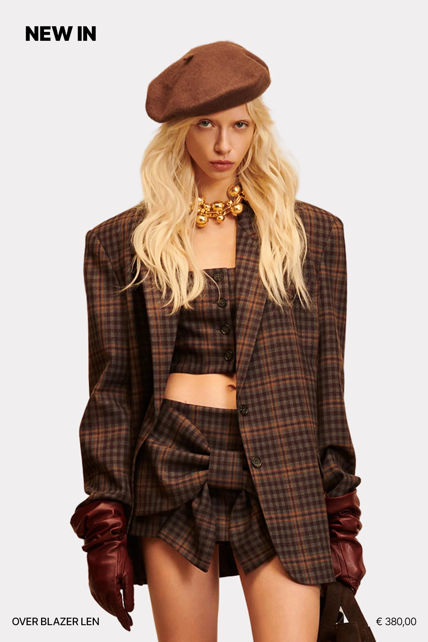 Aniye By FW26 oct 1 OVER BLAZER LEN