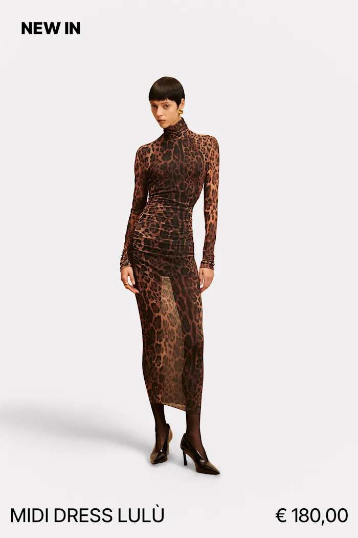 Aniye By FW26 sept B 1 MIDI DRESS LULÙ Aniye By