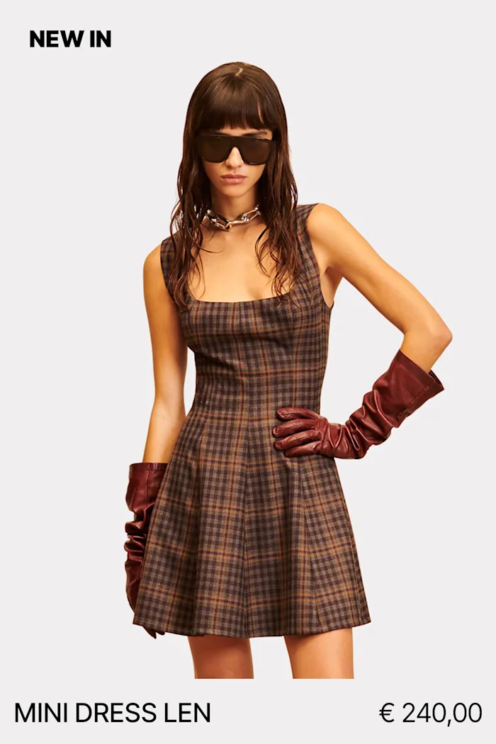 Aniye By FW26 oct 3 MINI DRESS LEN Aniye By