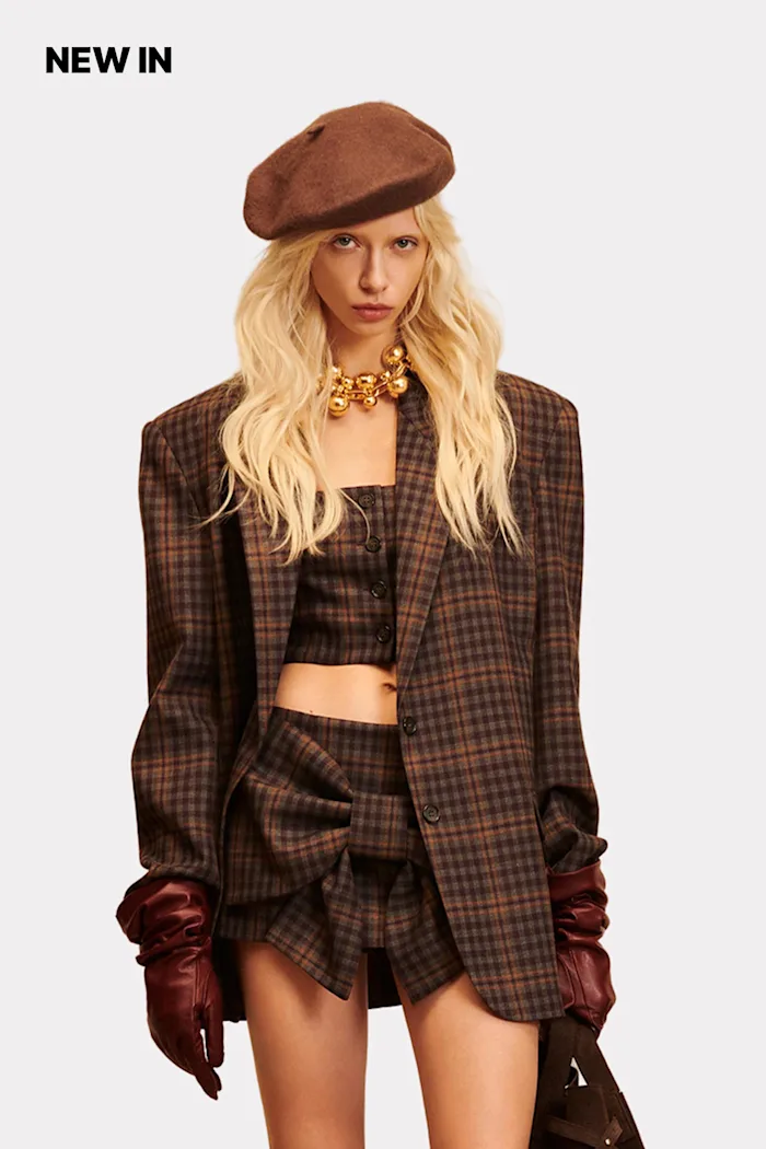 Aniye By FW26 oct 1 OVER BLAZER LEN Aniye By