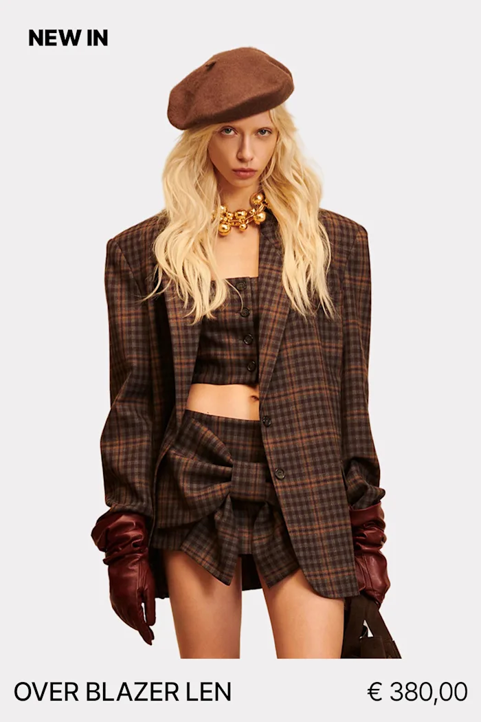 Aniye By FW26 oct 1 OVER BLAZER LEN Aniye By