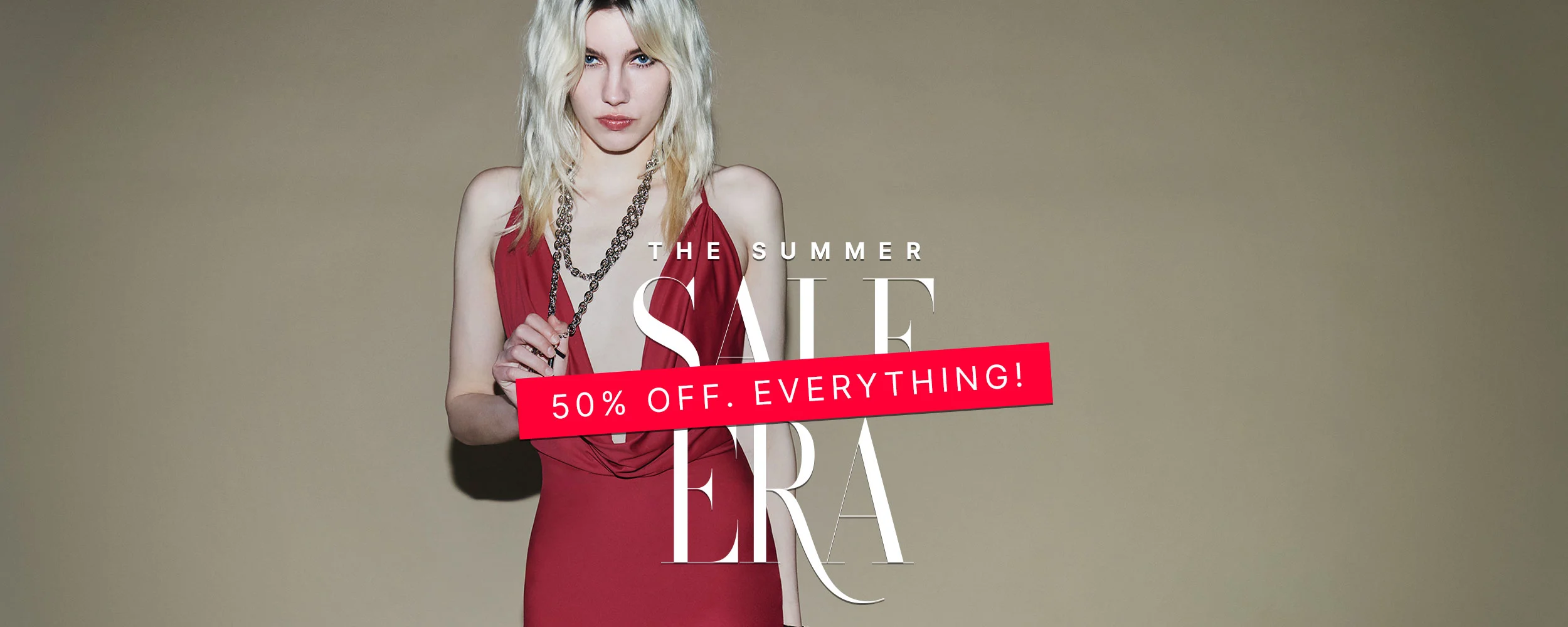 SS26 the Summer Sale Era - 50% OFF EVERYTHING Aniye By